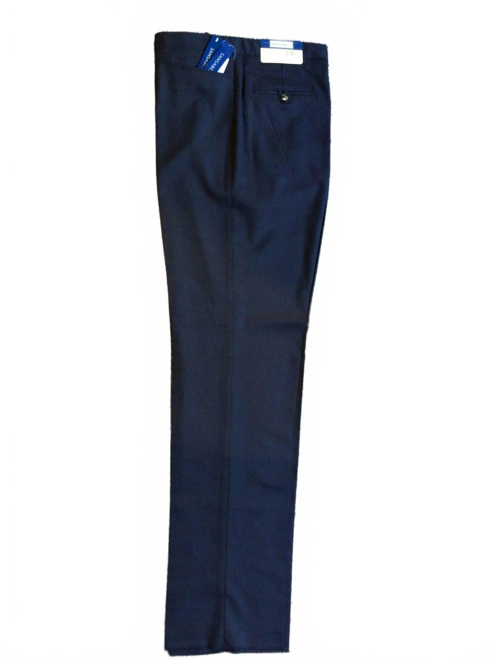 NEW SANSABELT men's dress slacks in navy